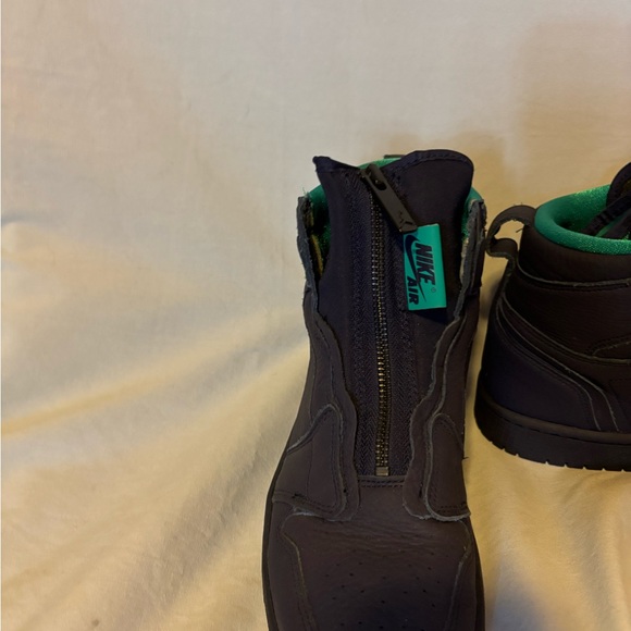 NWOT Nike Air Jordan 1 Dark Navy and Aqua Zip UPS - Picture 2 of 8